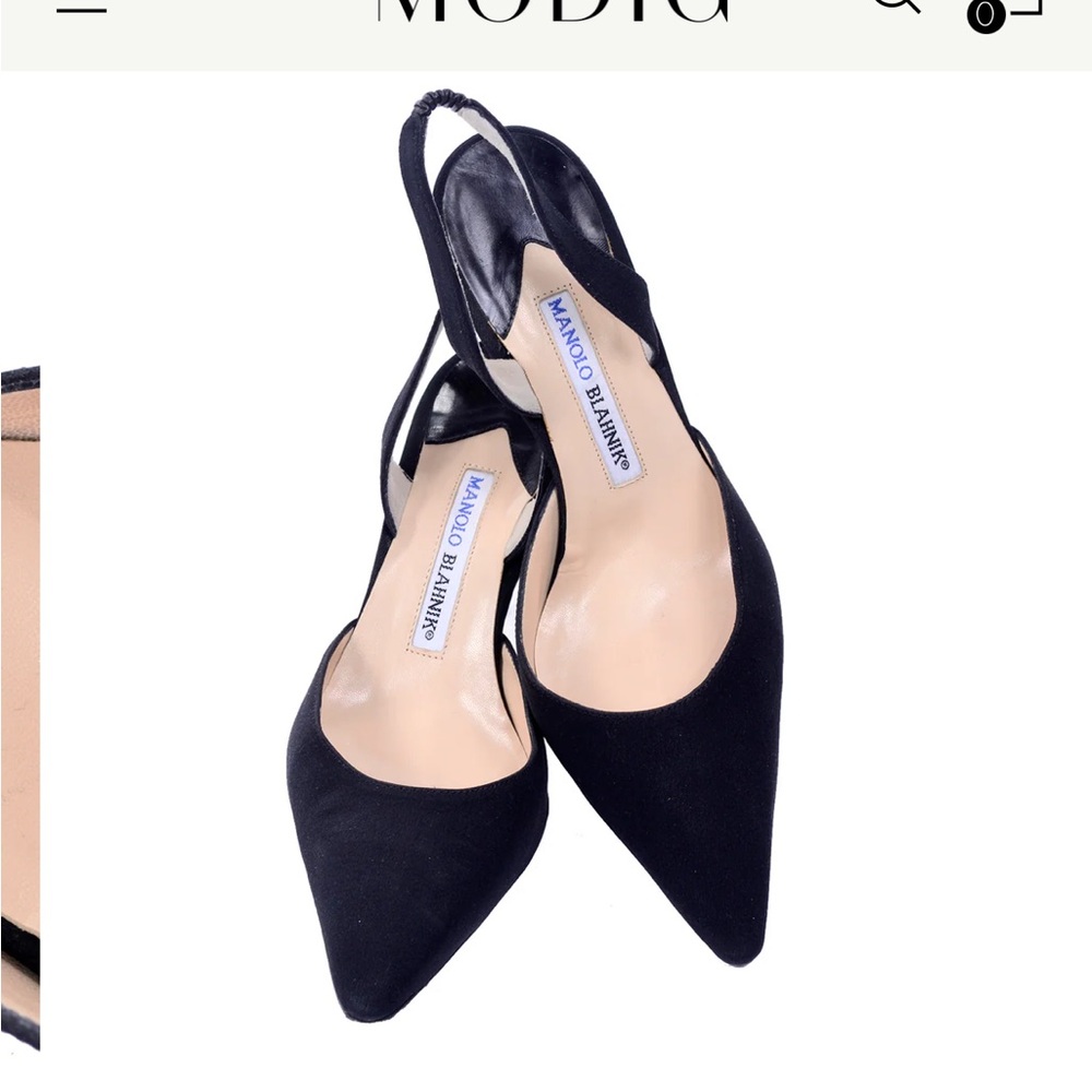 Manolo Blahnik Black Women's Shoes